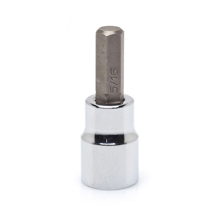 Weller Crescent 1/4 in. X 3/8 in. drive SAE 6 Point Standard Hex Bit Socket 1 pc CHBS4N